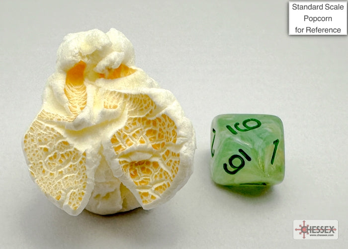 Chessex - Marble Mini-hedral Green/dark green 7-Die Set