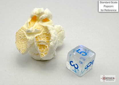 Chessex - Borealis Mini-hedral Icicle/light blue Luminary 7-Die