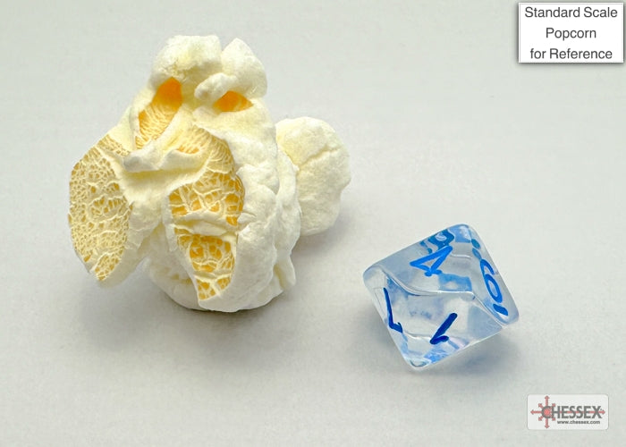 Chessex - Borealis Mini-hedral Icicle/light blue Luminary 7-Die