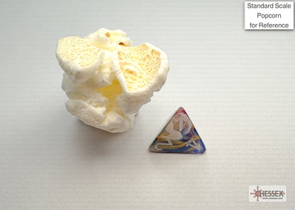Chessex - Festive Mini-hedral Carousel/white 7-Die Set
