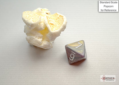 Chessex - Festive Mini-hedral Carousel/white 7-Die Set