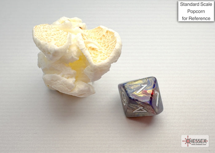 Chessex - Festive Mini-hedral Carousel/white 7-Die Set
