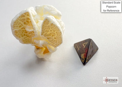 Chessex - Scarab Mini-hedral Blue Blood/gold 7-Die Set