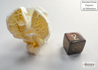 Chessex - Scarab Mini-hedral Blue Blood/gold 7-Die Set