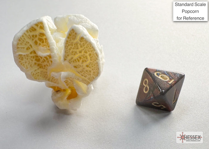 Chessex - Scarab Mini-hedral Blue Blood/gold 7-Die Set
