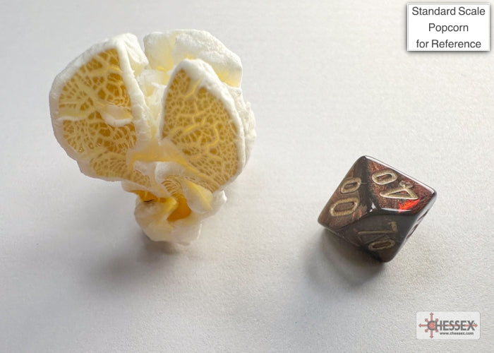 Chessex - Scarab Mini-hedral Blue Blood/gold 7-Die Set