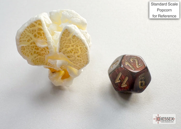 Chessex - Scarab Mini-hedral Blue Blood/gold 7-Die Set