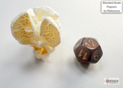 Chessex - Scarab Mini-hedral Blue Blood/gold 7-Die Set