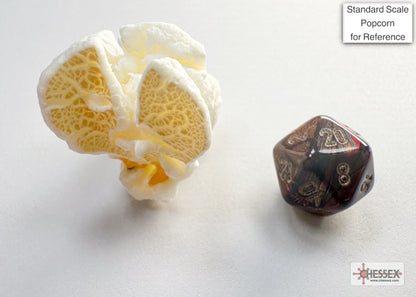 Chessex - Scarab Mini-hedral Blue Blood/gold 7-Die Set