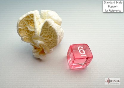 Chessex - Translucent Mini-hedral Pink/white 7-Die Set