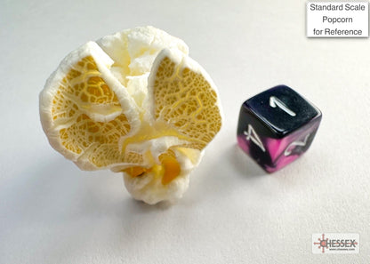 Chessex - Gemini Mini-hedral Black-Pink/white 7-Die Set