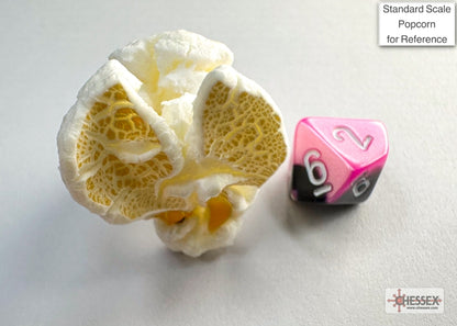 Chessex - Gemini Mini-hedral Black-Pink/white 7-Die Set