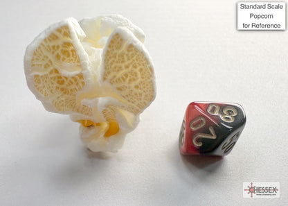 Chessex - Gemini Mini-hedral Black-Red/gold 7-Die Set