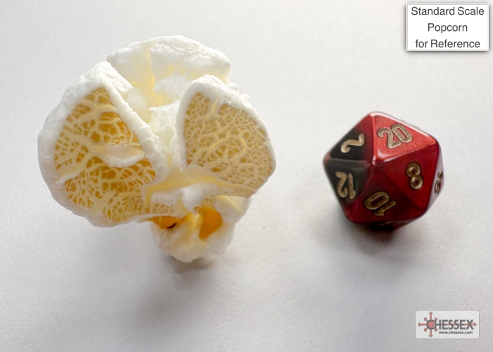 Chessex - Gemini Mini-hedral Black-Red/gold 7-Die Set
