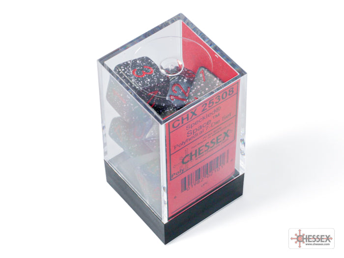 Chessex Speckled Space Polyhedral 7-Dice Set