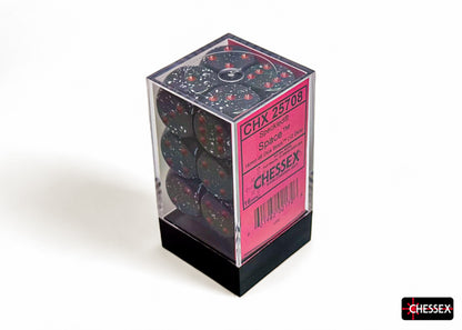 Chessex - Speckled Space 16mm d6 Dice Block (12 dice)