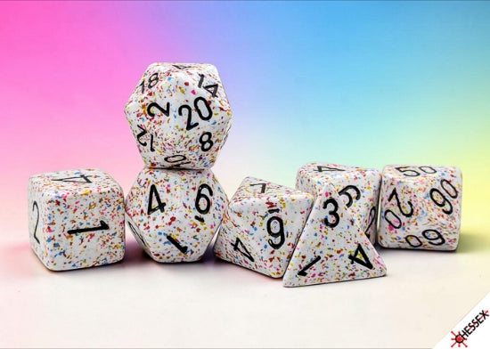Chessex Speckled Birthday Polyhedral 7-Dice Set