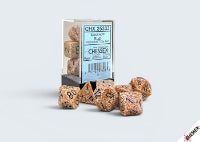 Chessex Speckled Rust Polyhedral 7-Dice Set