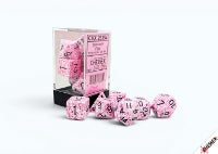 Chessex Speckled Pink Polyhedral 7-Dice Set