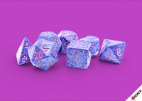 Chessex Speckled Purple Passion Polyhedral 7-Dice Set