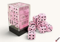 Chessex Speckled Pink 16mm d6 Dice Block (12 Dice)