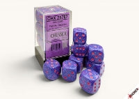 Chessex Speckled Purple Passion 16mm d6 Dice Block (12 Dice)