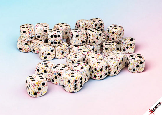 Chessex Speckled Birthday 12mm d6 Dice Block (36 Dice)