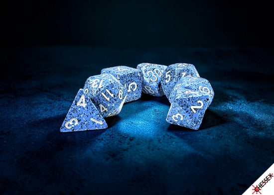 Chessex Speckled Ocean Stone Polyhedral 7-Dice Set