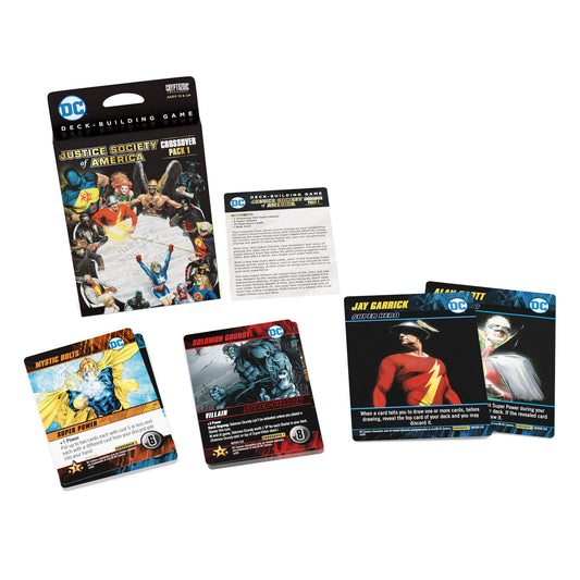 DC Comics Deck Building Game - Justice Society of America - Crossover Pack #01 - Expansion