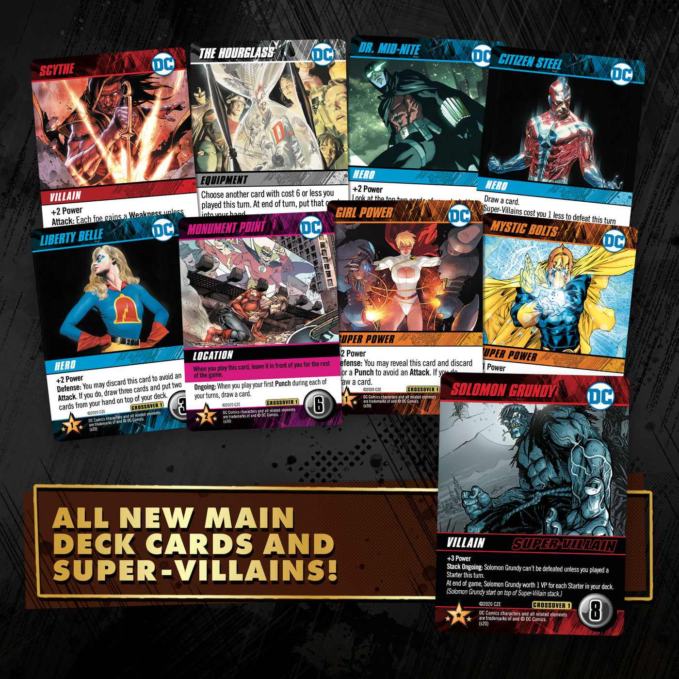 DC Comics Deck Building Game - Justice Society of America - Crossover Pack #01 - Expansion