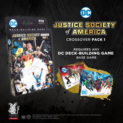 DC Comics Deck Building Game - Justice Society of America - Crossover Pack #01 - Expansion