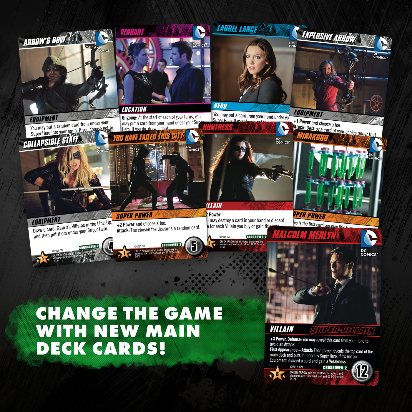 DC Comics Deck Building Game - Arrow (TV Series) - Crossover Pack #2 Expansion