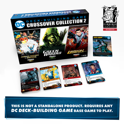 DC Comics Deck Building Game - Crossover Collection Box #02 - 3 Expansions