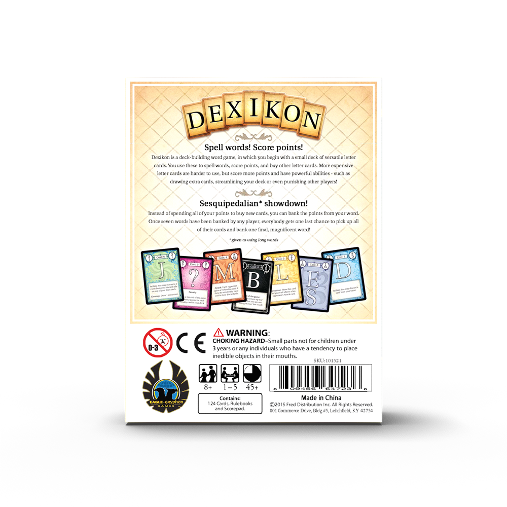 Dexikon - A World Building Card Game - Eagle Gryphon Games