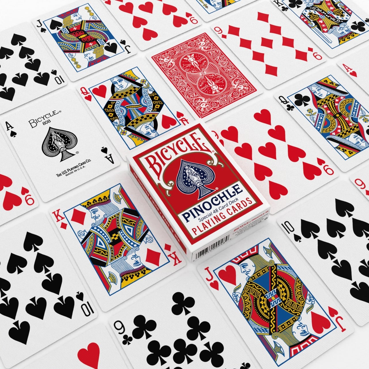 Bicycle Playing Cards - Pinochle Standard Index