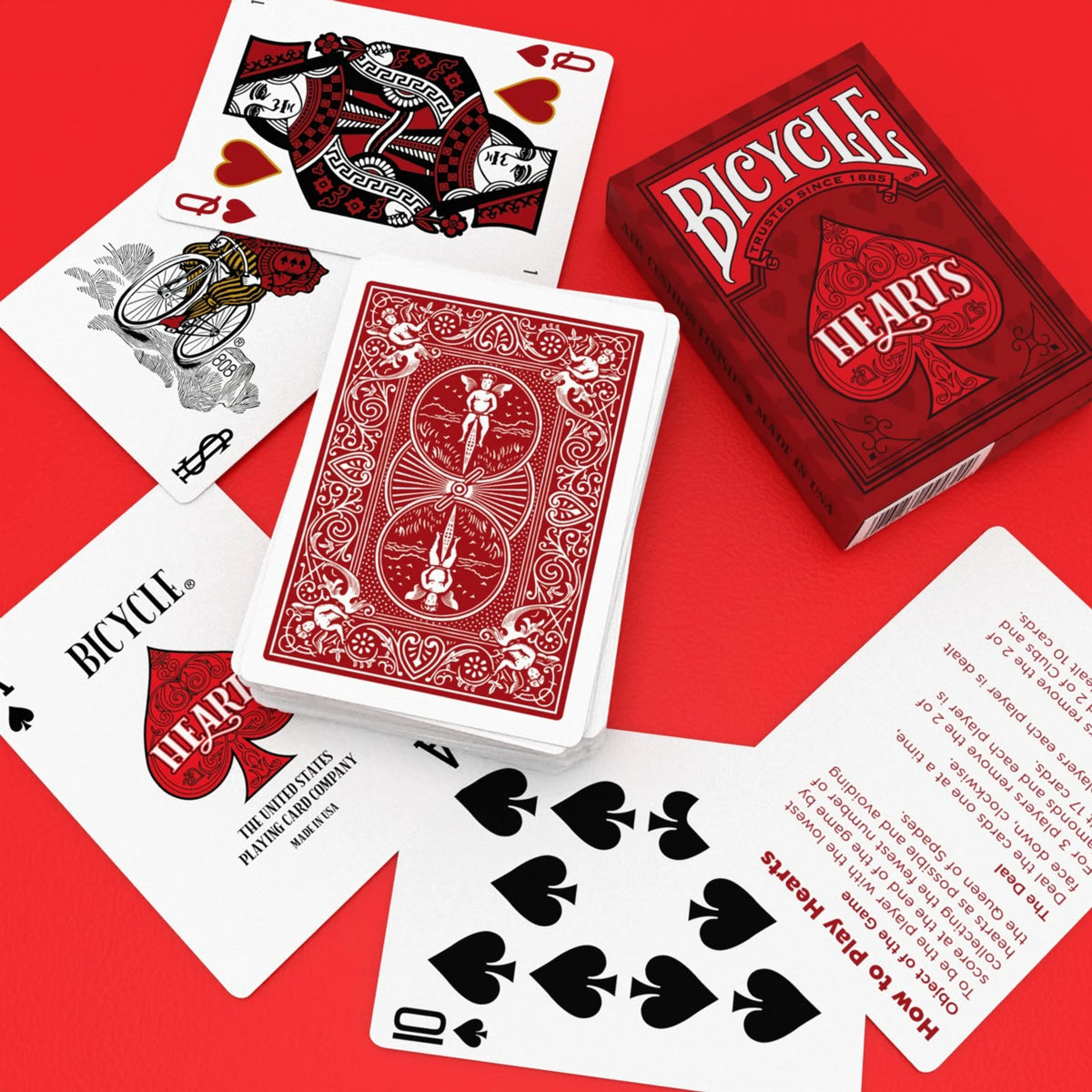 Bicycle Playing Cards - Hearts Playing Card Pack