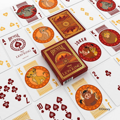 Bicycle Playing Cards - Disney's The Lion king (Foil) - Playing Cards