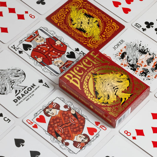 Bicycle Playing Cards - Red Dragon