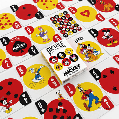 Bicycle Playing Cards - Disney's Mickey and Friends - Playing Cards