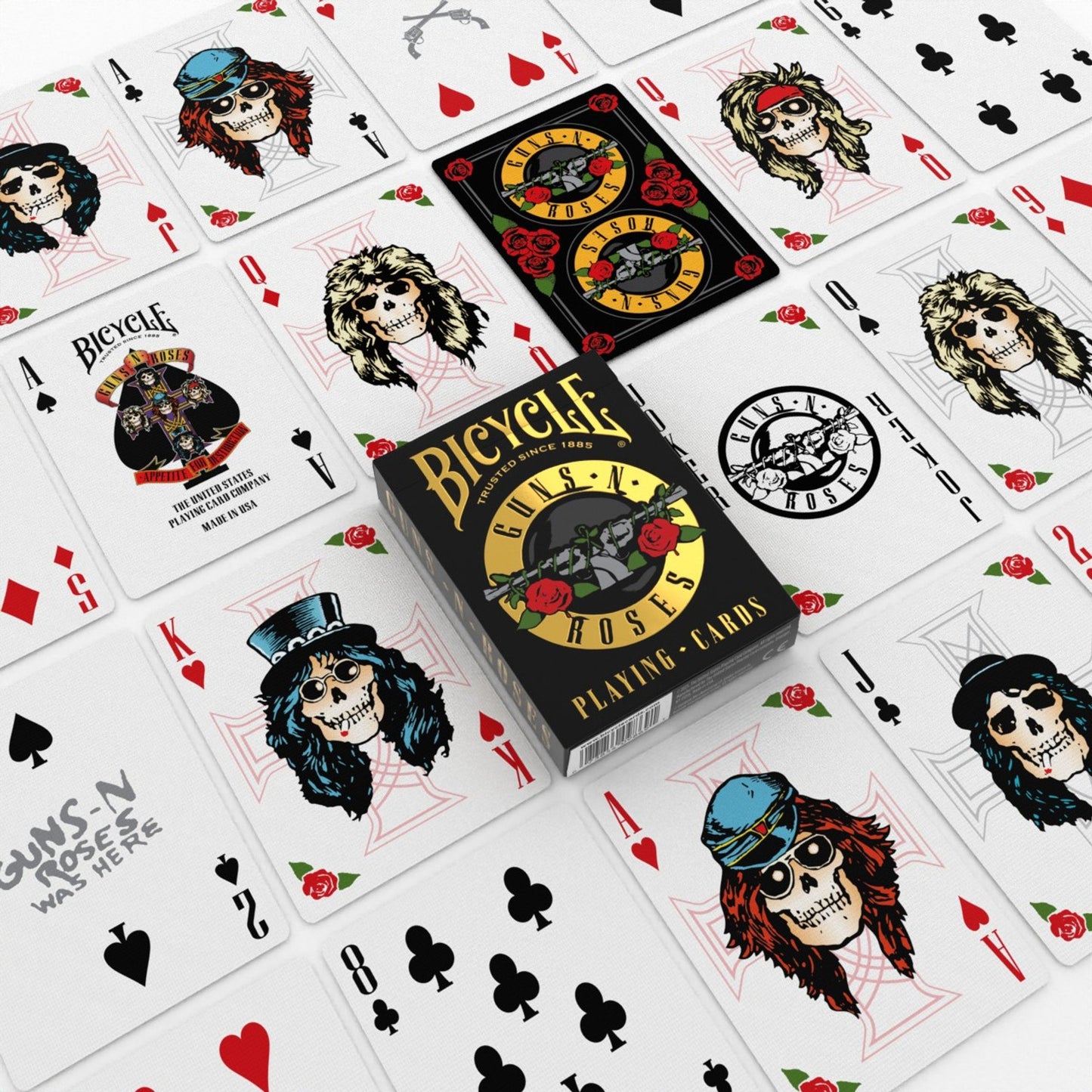 Bicycle Playing Cards -  Guns N Roses