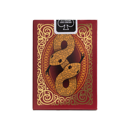 Bicycle Playing Cards - Snake (Foil)