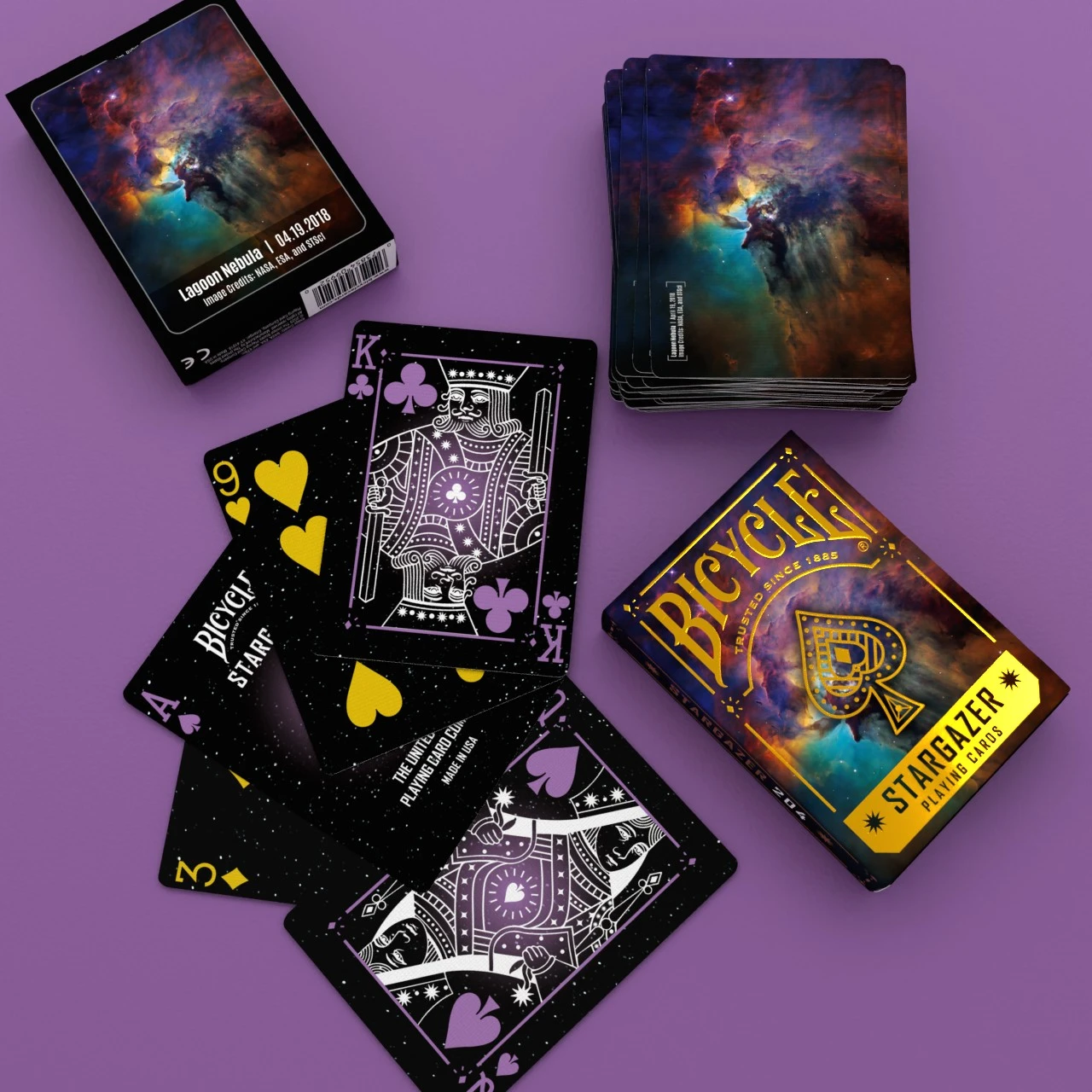 Bicycle Playing Cards -  Stargazer 204 (Foil)