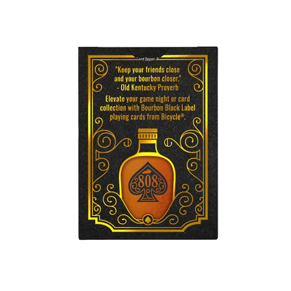 Bicycle Playing Cards - Bourbon Black Label