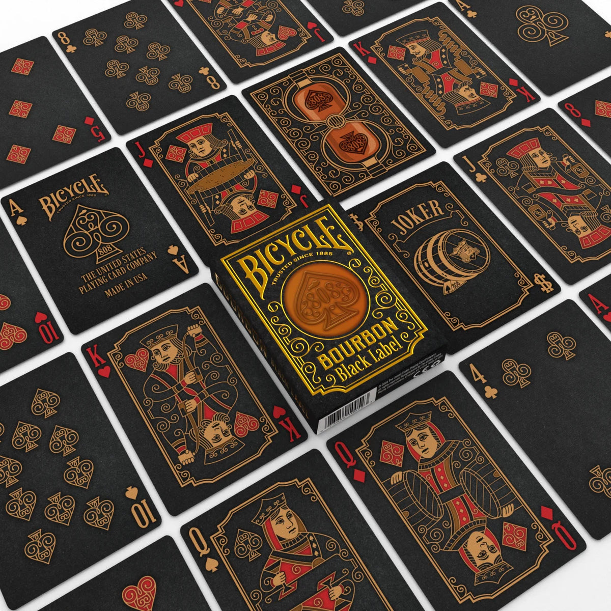 Bicycle Playing Cards - Bourbon Black Label