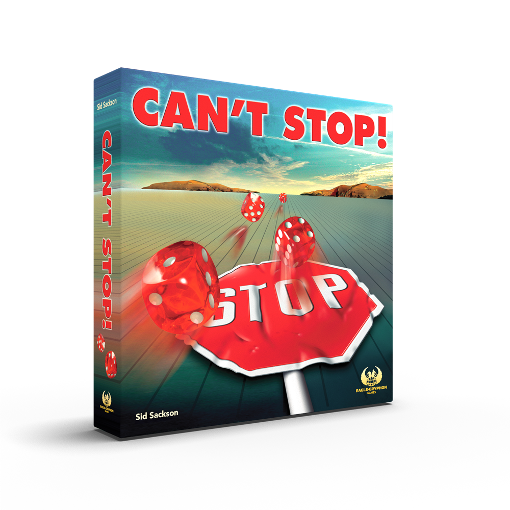 Can't Stop! - Revised Edition Press Your Luck Dice Game - Eagle Gryphon Games