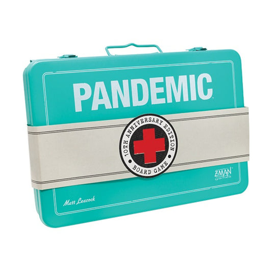 Pandemic - 10th  Anniversary  LIMITED EDITION - The Co-Operative Board Game - Z-Man Games