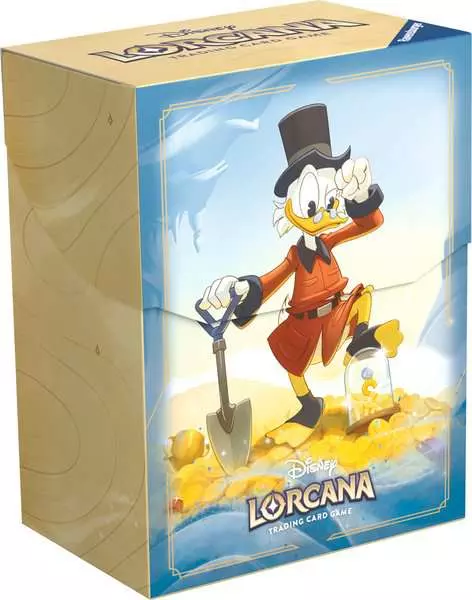 Disney's Lorcana - Into the Inklands - Scrooge McDuck - 80 Card Deck Box - Ravensburger