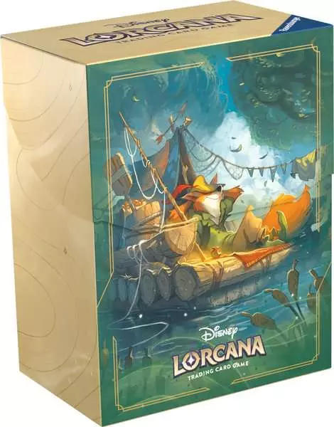 Disney's Lorcana - Into The Inklands - Robin Hood - 80 Card Deck Box - Ravensburger