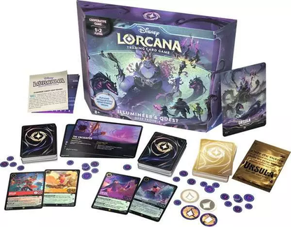 Disney's Lorcana - Ursula's Return - Illumineer's Quest - Deep Trouble - Gift Box Set - Ravensburger Games