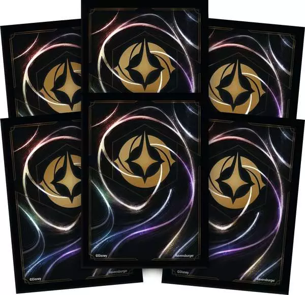 Disney's Lorcana - Shimmering Skies - Cardback Lorcana Logo - 65 Card Sleeves - Ravensburger